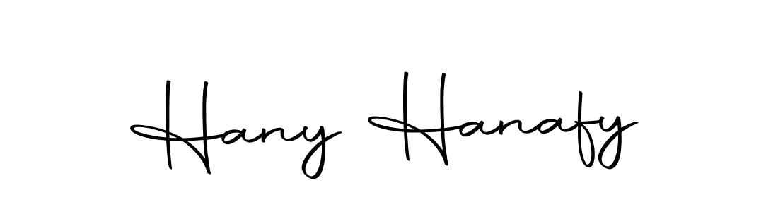 Design your own signature with our free online signature maker. With this signature software, you can create a handwritten (Autography-DOLnW) signature for name Hany Hanafy. Hany Hanafy signature style 10 images and pictures png