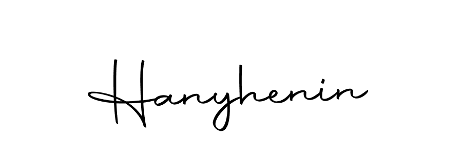 How to make Hanyhenin name signature. Use Autography-DOLnW style for creating short signs online. This is the latest handwritten sign. Hanyhenin signature style 10 images and pictures png