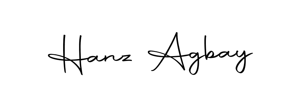 Similarly Autography-DOLnW is the best handwritten signature design. Signature creator online .You can use it as an online autograph creator for name Hanz Agbay. Hanz Agbay signature style 10 images and pictures png