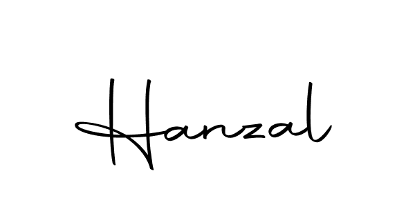 Hanzal stylish signature style. Best Handwritten Sign (Autography-DOLnW) for my name. Handwritten Signature Collection Ideas for my name Hanzal. Hanzal signature style 10 images and pictures png