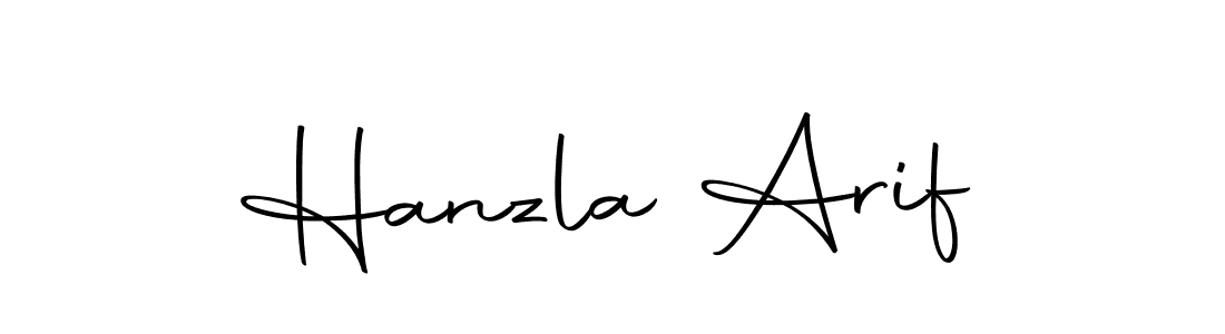 Use a signature maker to create a handwritten signature online. With this signature software, you can design (Autography-DOLnW) your own signature for name Hanzla Arif. Hanzla Arif signature style 10 images and pictures png