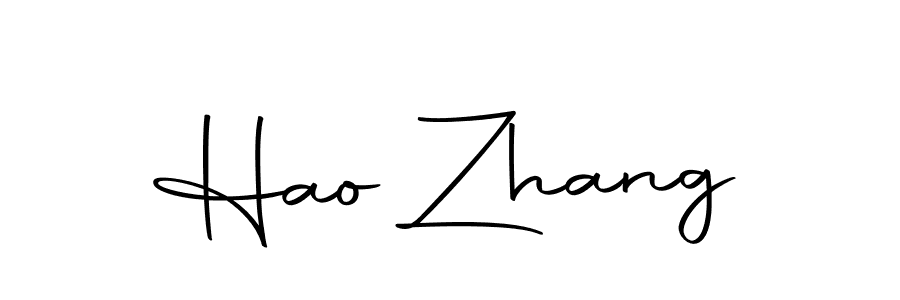 It looks lik you need a new signature style for name Hao Zhang. Design unique handwritten (Autography-DOLnW) signature with our free signature maker in just a few clicks. Hao Zhang signature style 10 images and pictures png