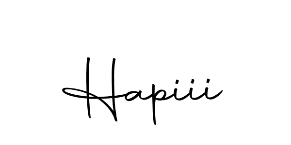 The best way (Autography-DOLnW) to make a short signature is to pick only two or three words in your name. The name Hapiii include a total of six letters. For converting this name. Hapiii signature style 10 images and pictures png