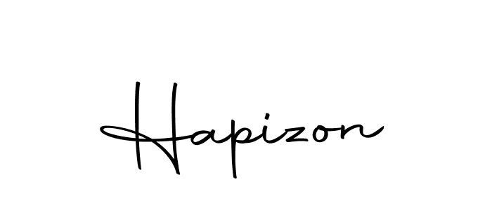 How to make Hapizon name signature. Use Autography-DOLnW style for creating short signs online. This is the latest handwritten sign. Hapizon signature style 10 images and pictures png