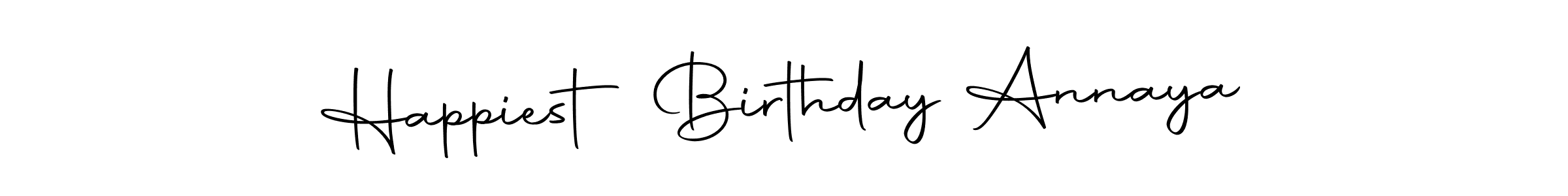 Here are the top 10 professional signature styles for the name Happiest Birthday Annaya. These are the best autograph styles you can use for your name. Happiest Birthday Annaya signature style 10 images and pictures png