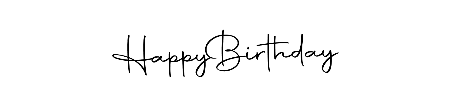 This is the best signature style for the Happy  Birthday name. Also you like these signature font (Autography-DOLnW). Mix name signature. Happy  Birthday signature style 10 images and pictures png