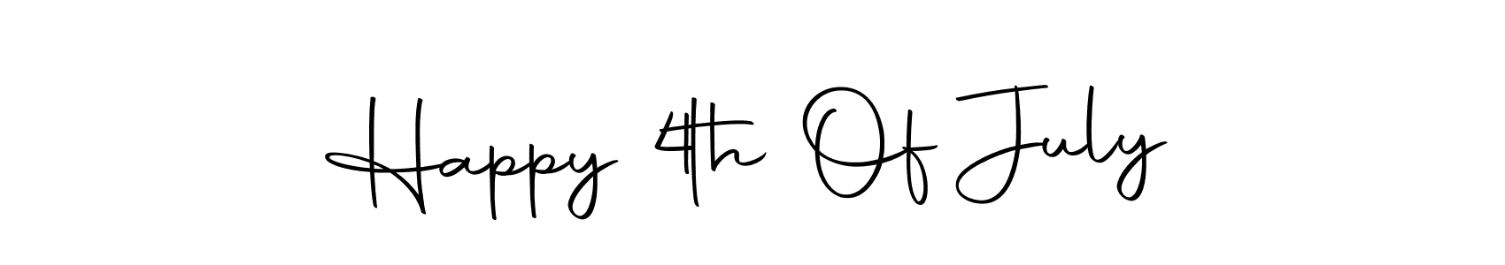 Design your own signature with our free online signature maker. With this signature software, you can create a handwritten (Autography-DOLnW) signature for name Happy 4th Of July. Happy 4th Of July signature style 10 images and pictures png