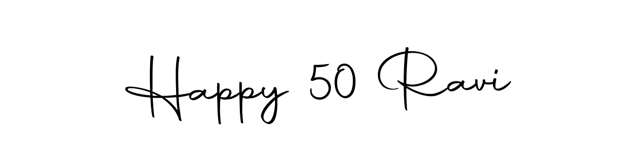 You should practise on your own different ways (Autography-DOLnW) to write your name (Happy 50 Ravi) in signature. don't let someone else do it for you. Happy 50 Ravi signature style 10 images and pictures png