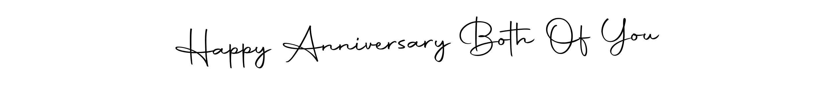 if you are searching for the best signature style for your name Happy Anniversary Both Of You. so please give up your signature search. here we have designed multiple signature styles  using Autography-DOLnW. Happy Anniversary Both Of You signature style 10 images and pictures png