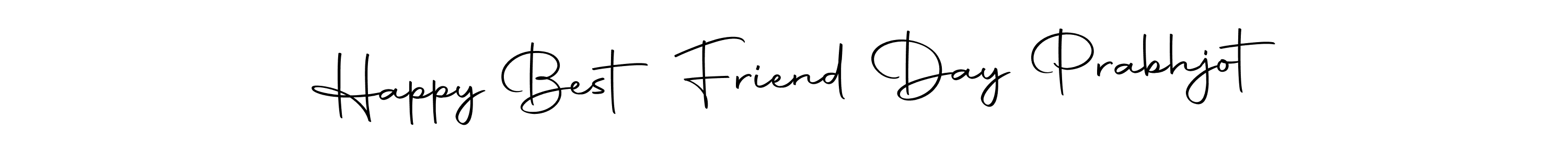Once you've used our free online signature maker to create your best signature Autography-DOLnW style, it's time to enjoy all of the benefits that Happy Best Friend Day Prabhjot name signing documents. Happy Best Friend Day Prabhjot signature style 10 images and pictures png