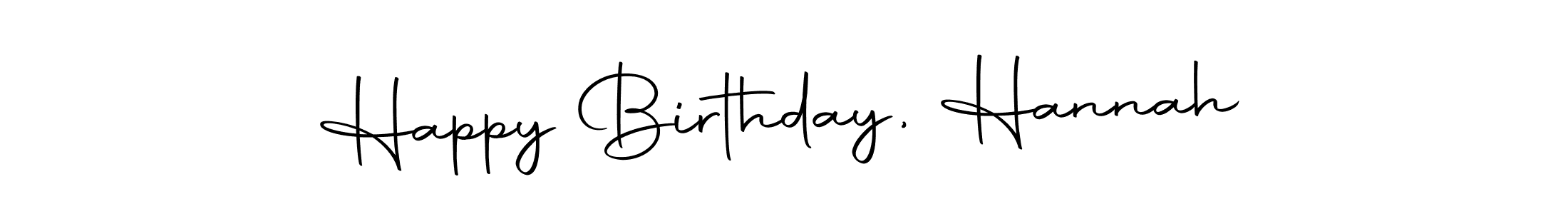 The best way (Autography-DOLnW) to make a short signature is to pick only two or three words in your name. The name Happy Birthday, Hannah include a total of six letters. For converting this name. Happy Birthday, Hannah signature style 10 images and pictures png