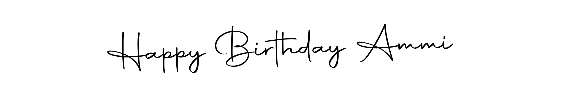 Create a beautiful signature design for name Happy Birthday Ammi. With this signature (Autography-DOLnW) fonts, you can make a handwritten signature for free. Happy Birthday Ammi signature style 10 images and pictures png