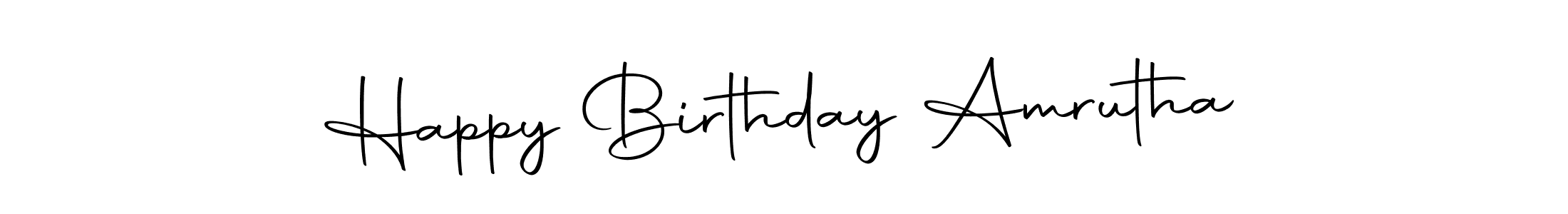 Best and Professional Signature Style for Happy Birthday Amrutha. Autography-DOLnW Best Signature Style Collection. Happy Birthday Amrutha signature style 10 images and pictures png