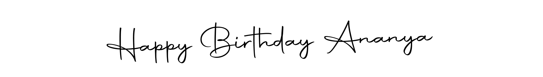 It looks lik you need a new signature style for name Happy Birthday Ananya. Design unique handwritten (Autography-DOLnW) signature with our free signature maker in just a few clicks. Happy Birthday Ananya signature style 10 images and pictures png