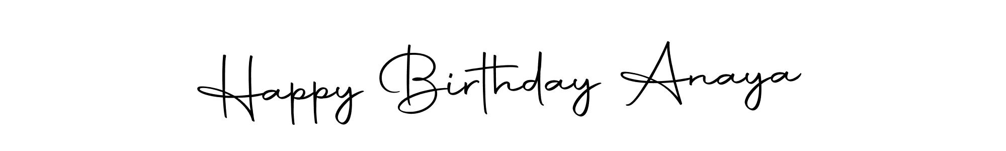 Make a beautiful signature design for name Happy Birthday Anaya. Use this online signature maker to create a handwritten signature for free. Happy Birthday Anaya signature style 10 images and pictures png