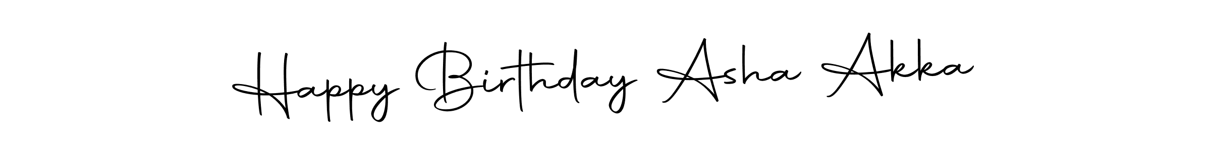 Here are the top 10 professional signature styles for the name Happy Birthday Asha Akka. These are the best autograph styles you can use for your name. Happy Birthday Asha Akka signature style 10 images and pictures png