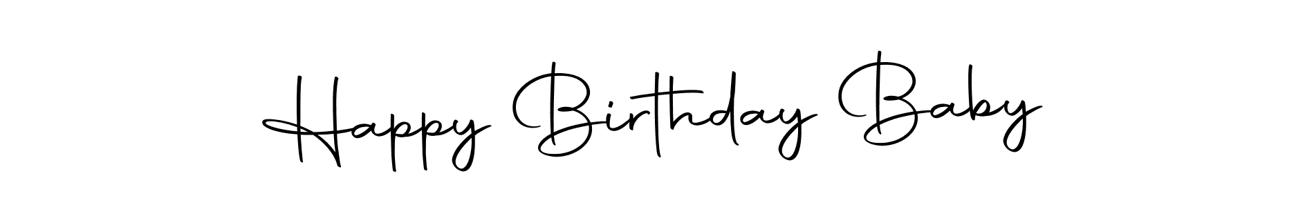 How to make Happy Birthday Baby signature? Autography-DOLnW is a professional autograph style. Create handwritten signature for Happy Birthday Baby name. Happy Birthday Baby signature style 10 images and pictures png