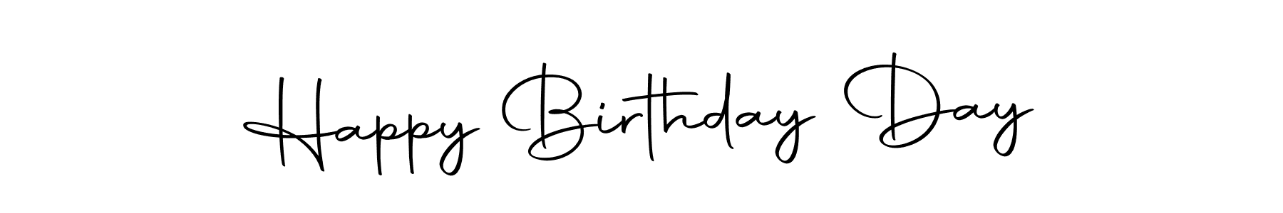 The best way (Autography-DOLnW) to make a short signature is to pick only two or three words in your name. The name Happy Birthday Day include a total of six letters. For converting this name. Happy Birthday Day signature style 10 images and pictures png