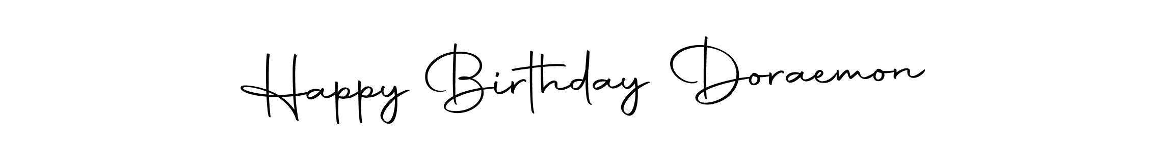 How to Draw Happy Birthday Doraemon signature style? Autography-DOLnW is a latest design signature styles for name Happy Birthday Doraemon. Happy Birthday Doraemon signature style 10 images and pictures png