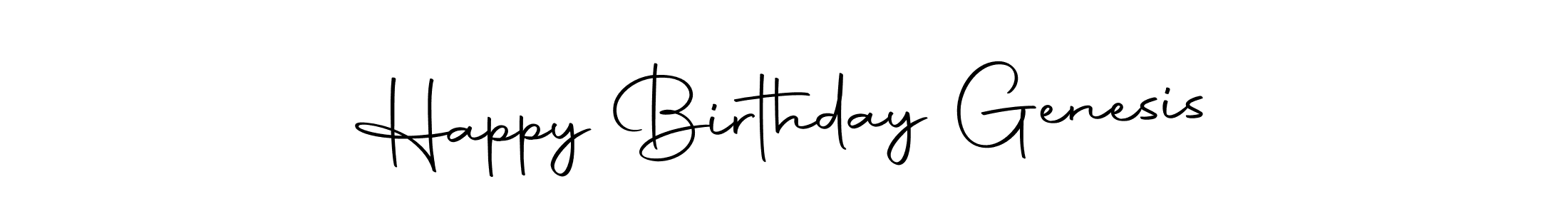 You can use this online signature creator to create a handwritten signature for the name Happy Birthday Genesis. This is the best online autograph maker. Happy Birthday Genesis signature style 10 images and pictures png