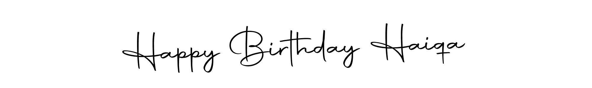 How to Draw Happy Birthday Haiqa signature style? Autography-DOLnW is a latest design signature styles for name Happy Birthday Haiqa. Happy Birthday Haiqa signature style 10 images and pictures png
