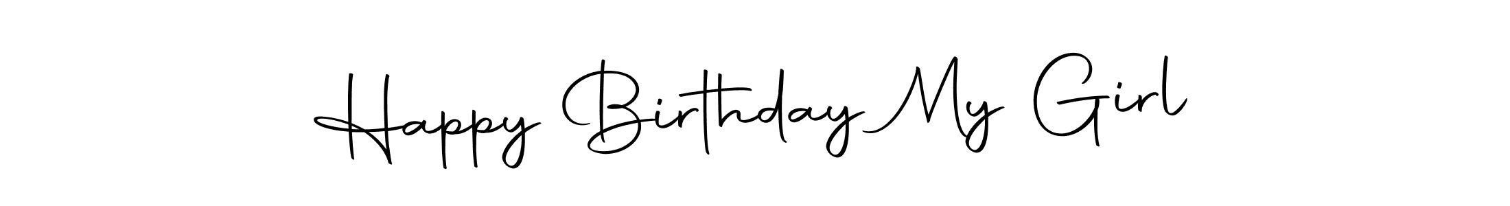 Also You can easily find your signature by using the search form. We will create Happy Birthday My Girl name handwritten signature images for you free of cost using Autography-DOLnW sign style. Happy Birthday My Girl signature style 10 images and pictures png