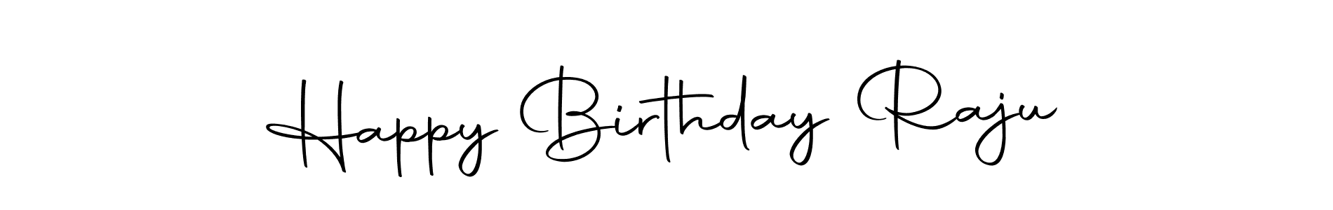 You can use this online signature creator to create a handwritten signature for the name Happy Birthday Raju. This is the best online autograph maker. Happy Birthday Raju signature style 10 images and pictures png