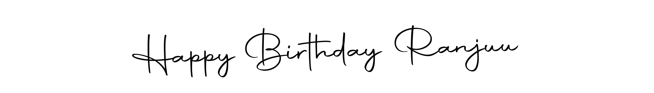 Make a beautiful signature design for name Happy Birthday Ranjuu. Use this online signature maker to create a handwritten signature for free. Happy Birthday Ranjuu signature style 10 images and pictures png