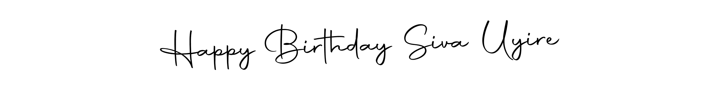 This is the best signature style for the Happy Birthday Siva Uyire name. Also you like these signature font (Autography-DOLnW). Mix name signature. Happy Birthday Siva Uyire signature style 10 images and pictures png