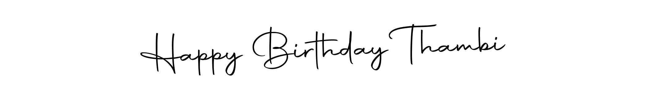 This is the best signature style for the Happy Birthday Thambi name. Also you like these signature font (Autography-DOLnW). Mix name signature. Happy Birthday Thambi signature style 10 images and pictures png