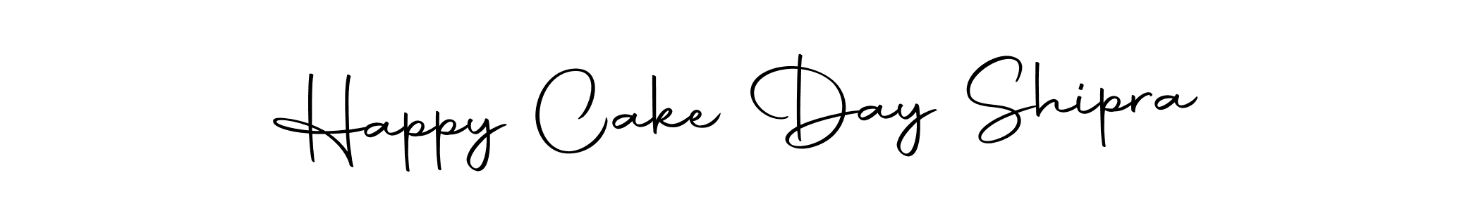 This is the best signature style for the Happy Cake Day Shipra name. Also you like these signature font (Autography-DOLnW). Mix name signature. Happy Cake Day Shipra signature style 10 images and pictures png