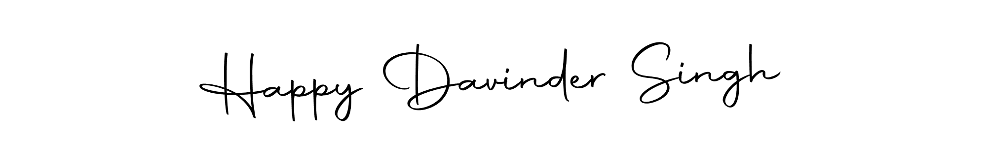 You should practise on your own different ways (Autography-DOLnW) to write your name (Happy Davinder Singh) in signature. don't let someone else do it for you. Happy Davinder Singh signature style 10 images and pictures png