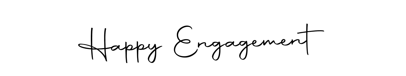 Autography-DOLnW is a professional signature style that is perfect for those who want to add a touch of class to their signature. It is also a great choice for those who want to make their signature more unique. Get Happy Engagement name to fancy signature for free. Happy Engagement signature style 10 images and pictures png