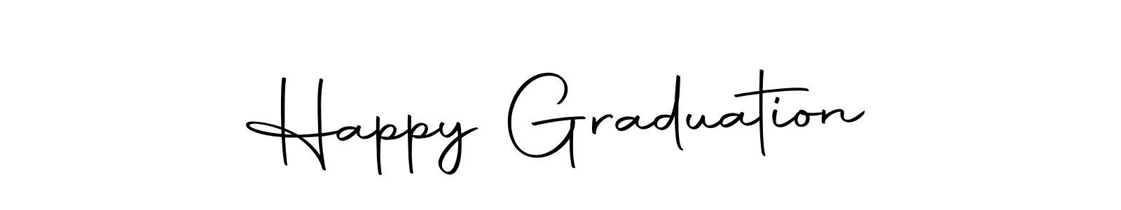 Make a short Happy Graduation signature style. Manage your documents anywhere anytime using Autography-DOLnW. Create and add eSignatures, submit forms, share and send files easily. Happy Graduation signature style 10 images and pictures png