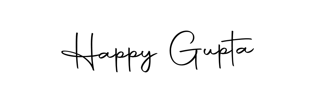 How to make Happy Gupta name signature. Use Autography-DOLnW style for creating short signs online. This is the latest handwritten sign. Happy Gupta signature style 10 images and pictures png