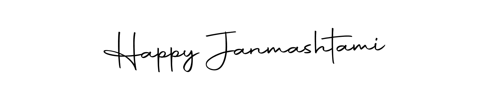 Make a beautiful signature design for name Happy Janmashtami. With this signature (Autography-DOLnW) style, you can create a handwritten signature for free. Happy Janmashtami signature style 10 images and pictures png