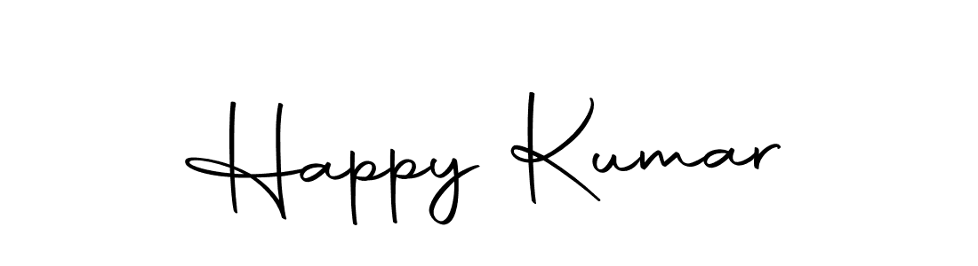 Happy Kumar stylish signature style. Best Handwritten Sign (Autography-DOLnW) for my name. Handwritten Signature Collection Ideas for my name Happy Kumar. Happy Kumar signature style 10 images and pictures png