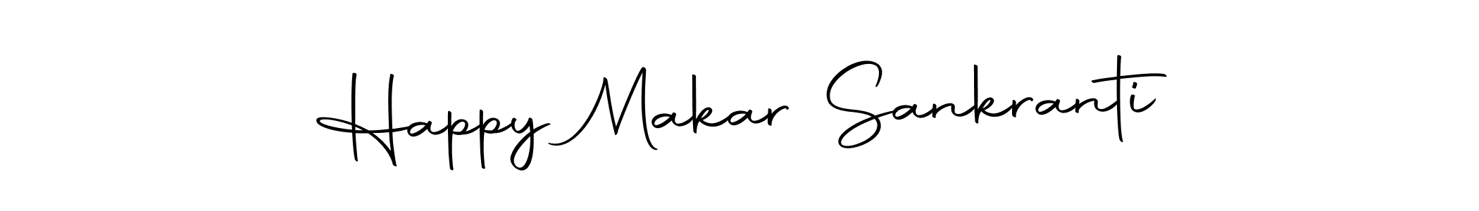 How to make Happy Makar Sankranti signature? Autography-DOLnW is a professional autograph style. Create handwritten signature for Happy Makar Sankranti name. Happy Makar Sankranti signature style 10 images and pictures png