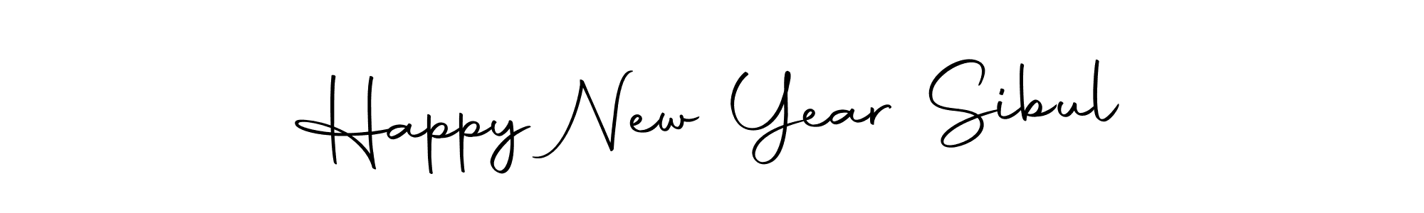 How to make Happy New Year Sibul signature? Autography-DOLnW is a professional autograph style. Create handwritten signature for Happy New Year Sibul name. Happy New Year Sibul signature style 10 images and pictures png