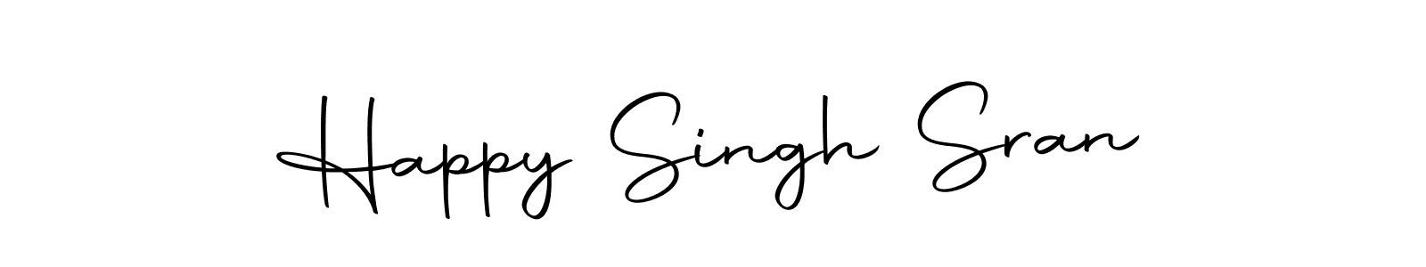 It looks lik you need a new signature style for name Happy Singh Sran. Design unique handwritten (Autography-DOLnW) signature with our free signature maker in just a few clicks. Happy Singh Sran signature style 10 images and pictures png