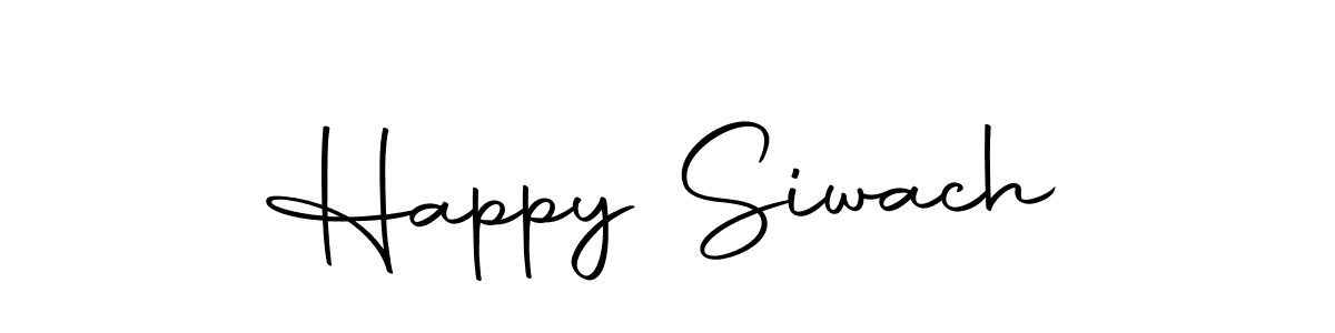 Make a beautiful signature design for name Happy Siwach. Use this online signature maker to create a handwritten signature for free. Happy Siwach signature style 10 images and pictures png