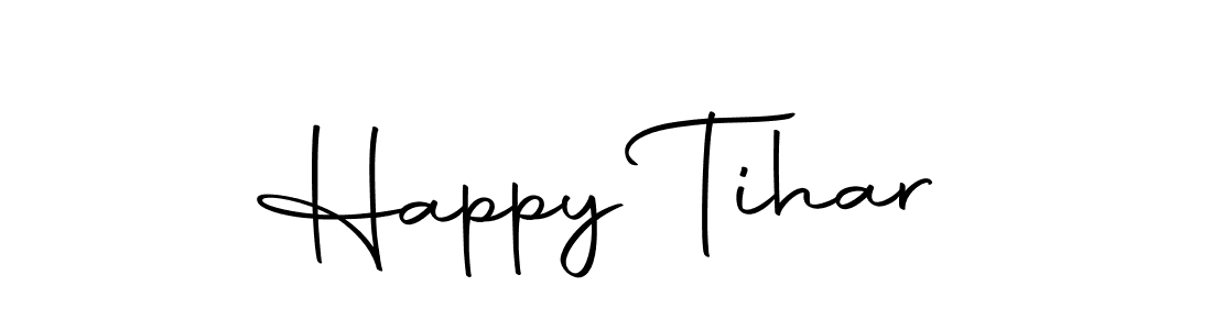 Also we have Happy Tihar name is the best signature style. Create professional handwritten signature collection using Autography-DOLnW autograph style. Happy Tihar signature style 10 images and pictures png