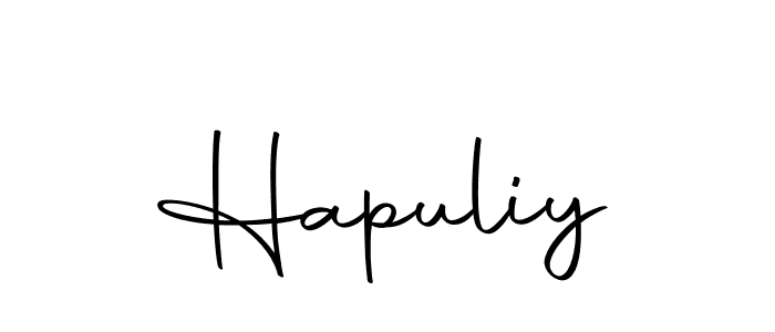 It looks lik you need a new signature style for name Hapuliy. Design unique handwritten (Autography-DOLnW) signature with our free signature maker in just a few clicks. Hapuliy signature style 10 images and pictures png