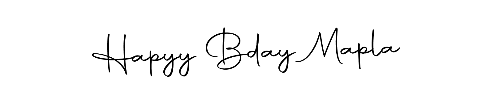 Similarly Autography-DOLnW is the best handwritten signature design. Signature creator online .You can use it as an online autograph creator for name Hapyy Bday Mapla. Hapyy Bday Mapla signature style 10 images and pictures png
