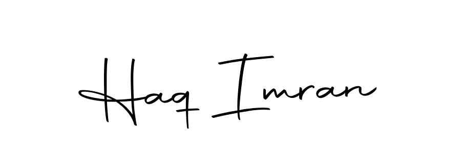 Make a beautiful signature design for name Haq Imran. With this signature (Autography-DOLnW) style, you can create a handwritten signature for free. Haq Imran signature style 10 images and pictures png
