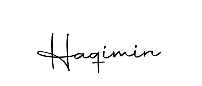 You can use this online signature creator to create a handwritten signature for the name Haqimin. This is the best online autograph maker. Haqimin signature style 10 images and pictures png