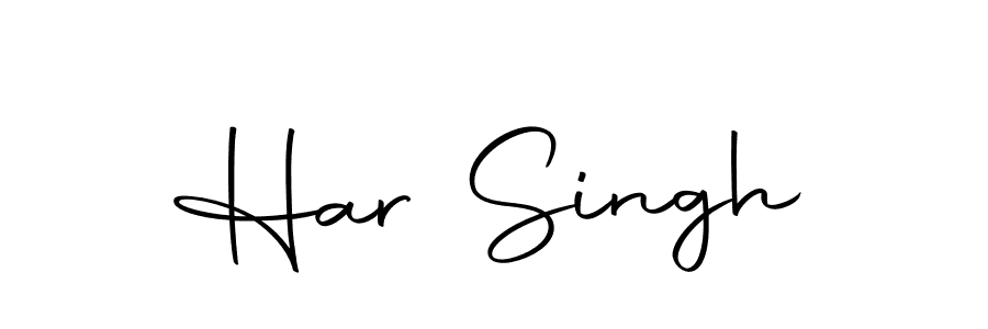 Create a beautiful signature design for name Har Singh. With this signature (Autography-DOLnW) fonts, you can make a handwritten signature for free. Har Singh signature style 10 images and pictures png