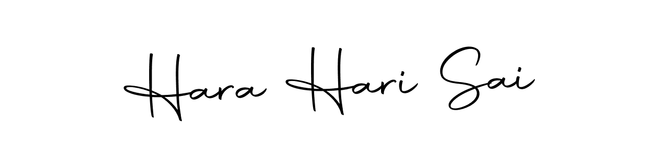 Hara Hari Sai stylish signature style. Best Handwritten Sign (Autography-DOLnW) for my name. Handwritten Signature Collection Ideas for my name Hara Hari Sai. Hara Hari Sai signature style 10 images and pictures png