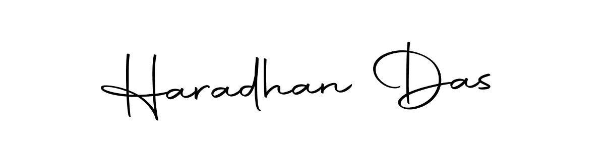 How to make Haradhan Das signature? Autography-DOLnW is a professional autograph style. Create handwritten signature for Haradhan Das name. Haradhan Das signature style 10 images and pictures png