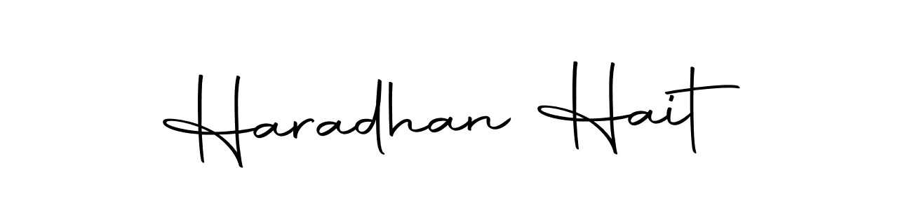 Make a beautiful signature design for name Haradhan Hait. With this signature (Autography-DOLnW) style, you can create a handwritten signature for free. Haradhan Hait signature style 10 images and pictures png